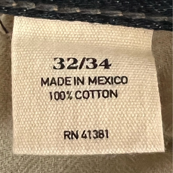 POLO Ralph Lauren Finest Made Denim Men’s Cotton Straight Leg Jeans 32 X… - Picture 13 of 16